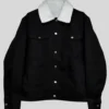 Denim Shearling Jacket