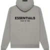 Essentials Dark Oatmeal Hoodie