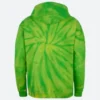 Grateful Dead x Oregon Steal Your Duck Tie Dye Green Hoodie