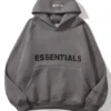 Grey Essentials Hoodie