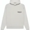 Light Oatmeal Esentials Pullover Hoodie