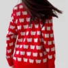 Princess Diana Sheep Red Sweater