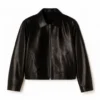 Travis Kelce Black Leather Jacket